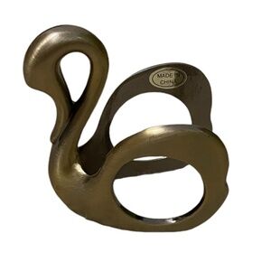 Set of Four Swan Wm. A. Rogers Napkin Rings‎  NWOB